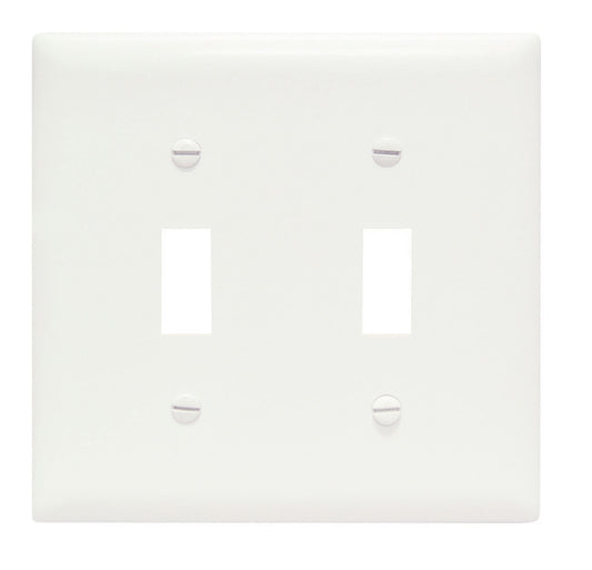 Wall Plate: 2G Toggle Switch