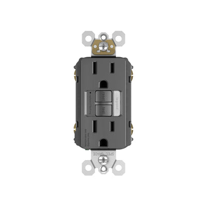 GFCI Receptacle + Nightlight: TR, 15A