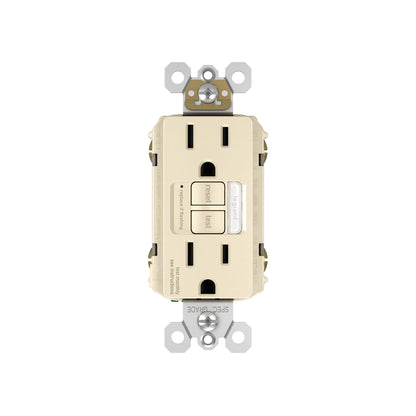 GFCI Receptacle + Nightlight: TR, 15A