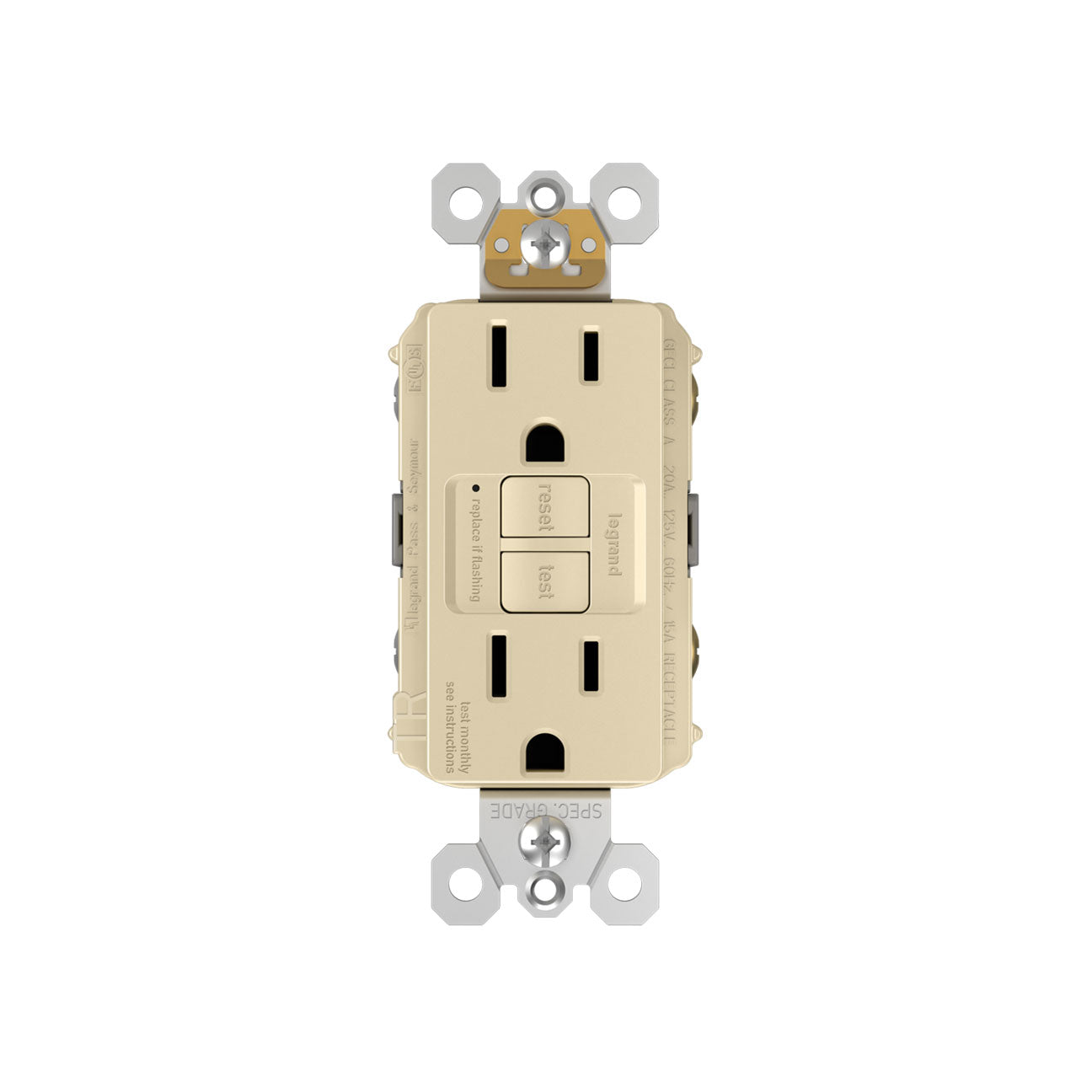 GFCI Receptacle: TR, 15A