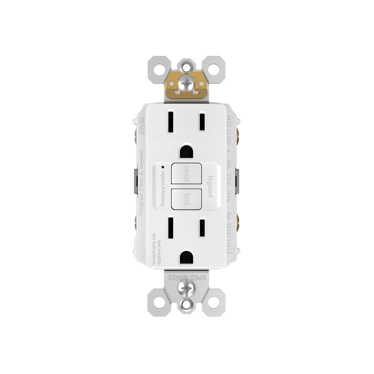 GFCI Receptacle: TR, 15A