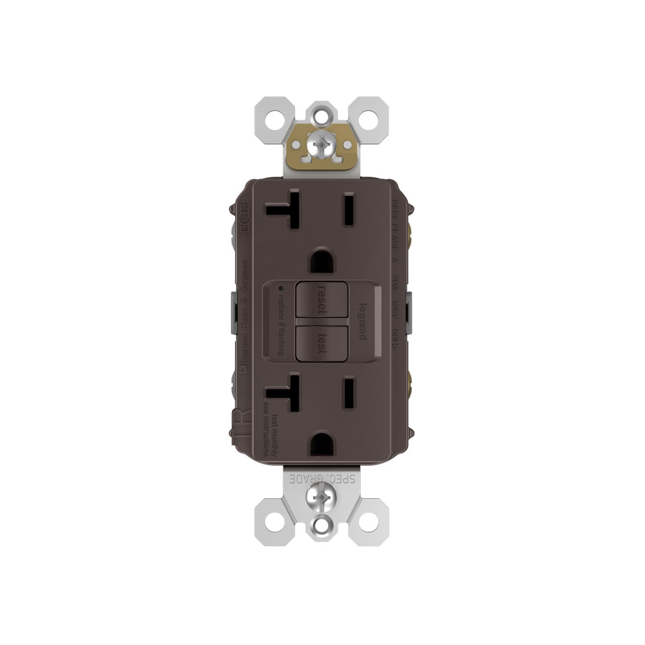 GFCI Receptacle: TR, 20A