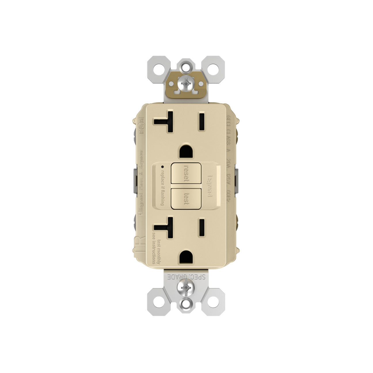 GFCI Receptacle: TR, 20A