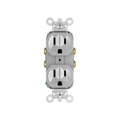 Receptacle: Duplex, TR, 15A