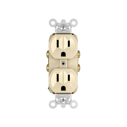 Receptacle: Duplex, TR, 15A