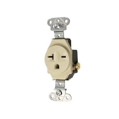 Receptacle: 250V Simplex, 20A