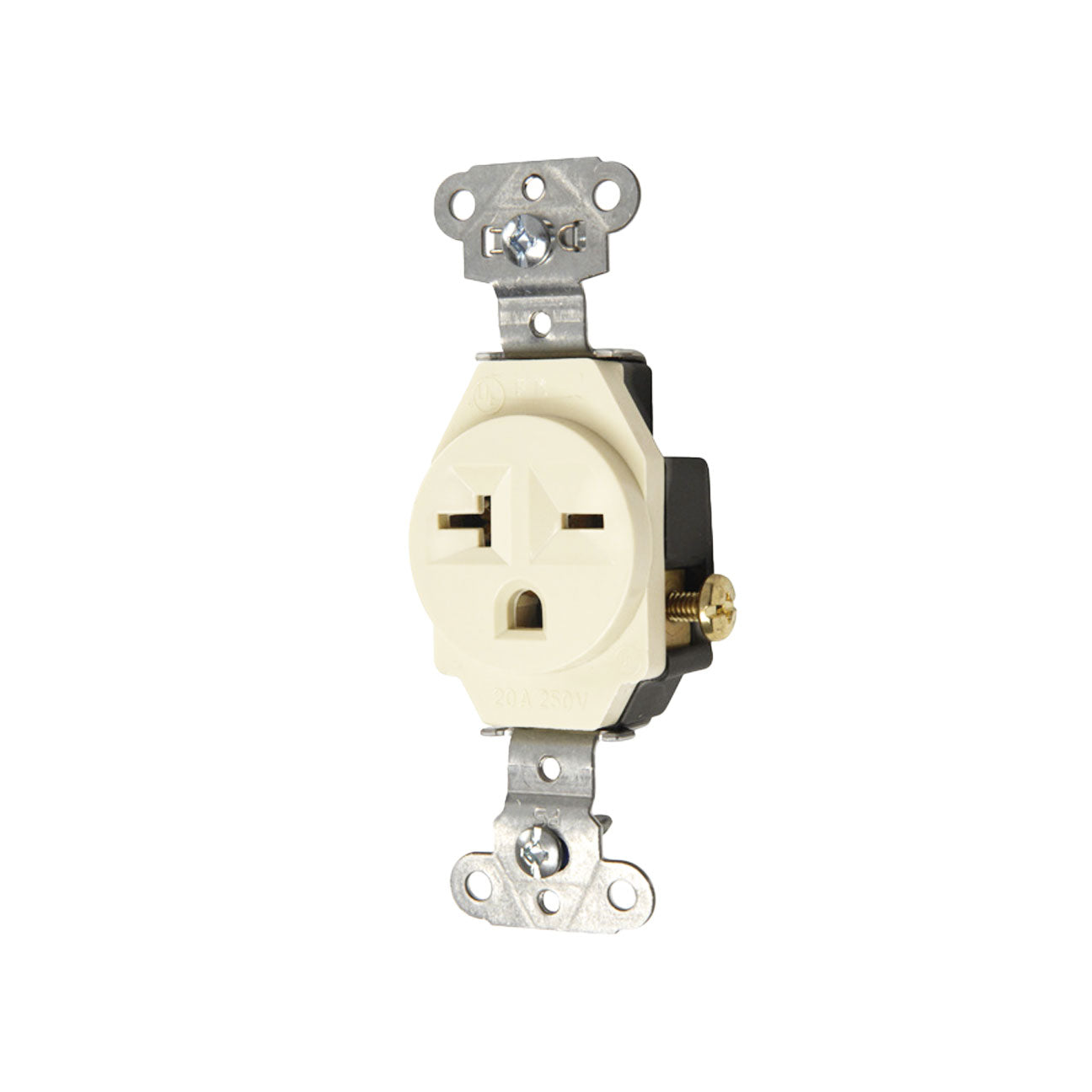 Receptacle: 250V Simplex, 20A