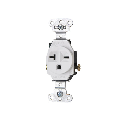 Receptacle: 250V Simplex, 20A