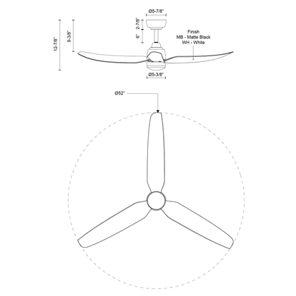 Hugo Indoor|Outdoor Fan