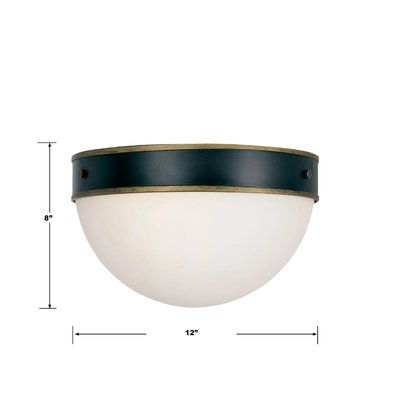 Brian Patrick Flynn Capsule 2 Light Outdoor Flush Mount