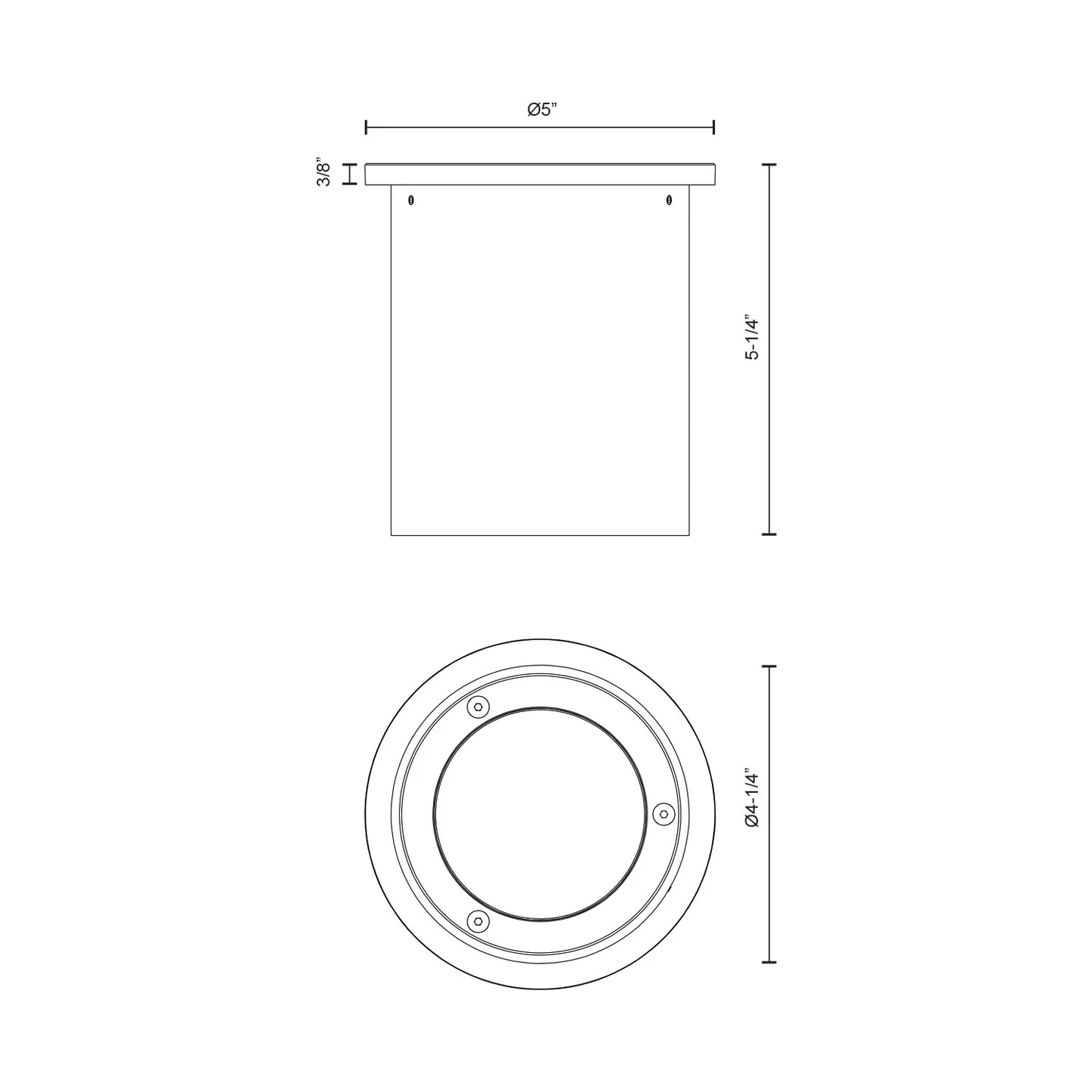 Lamar 4-in Exterior Ceiling