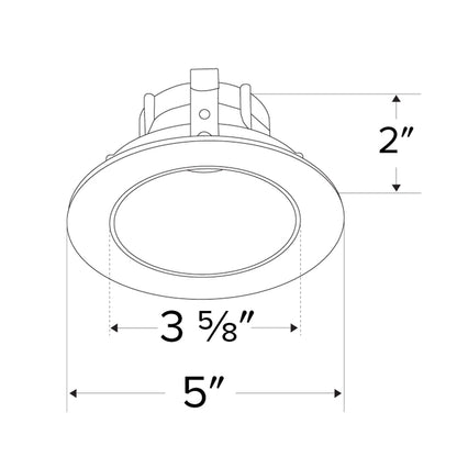 Pex™ 4" Round Deep Reflector