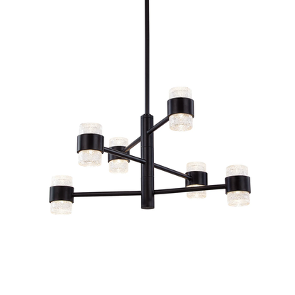 Copenhagen 6-lamp, 24-in Exterior Pendant