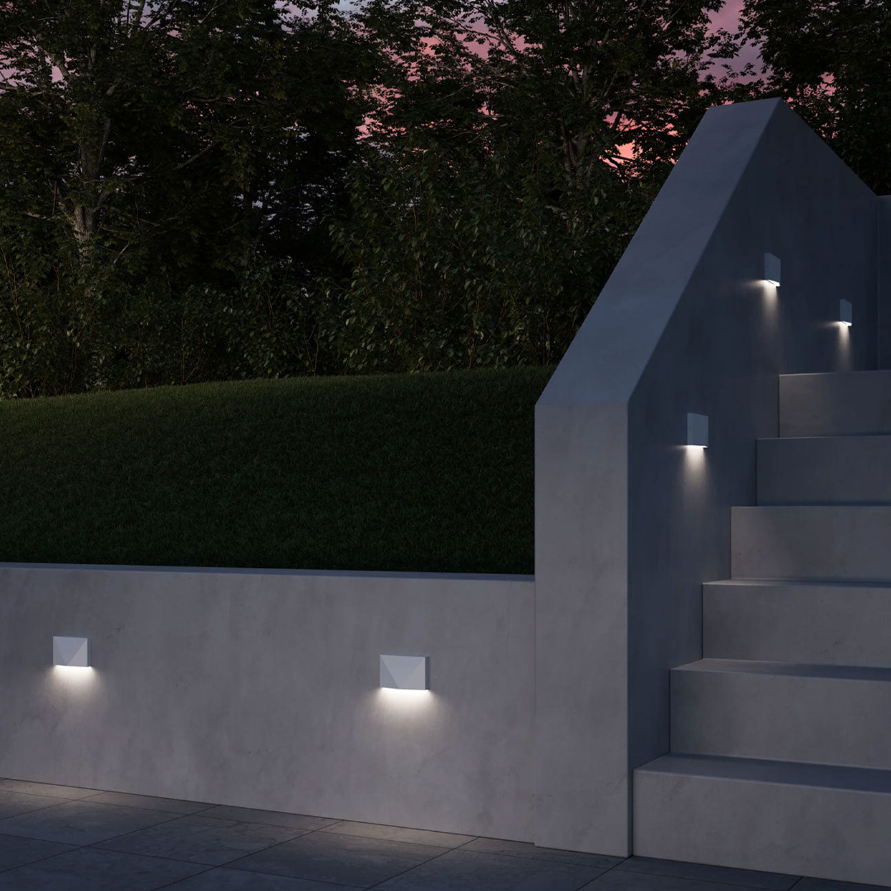 Lio 3-in Exterior Wall/Step Light