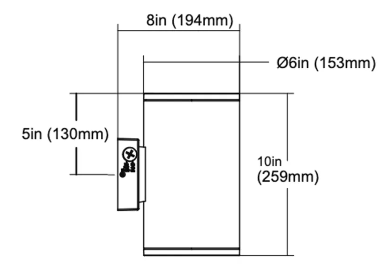 Up/Down Wall Sconce - 36W