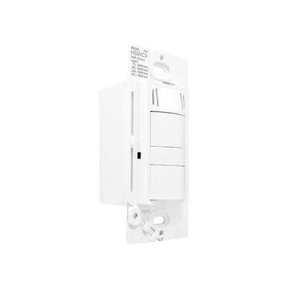 Humidity Fan/Light Control Switch: White