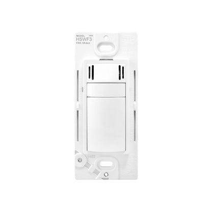 Humidity Fan Control Switch: White