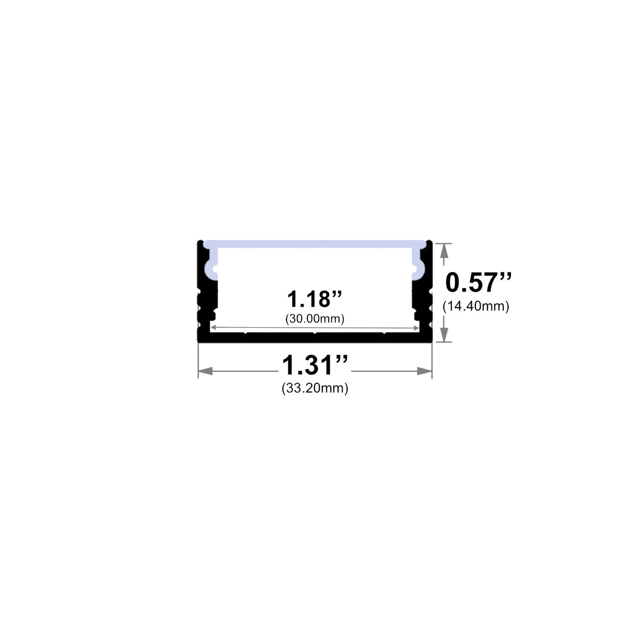 J1930 Surface Mount LED Channel