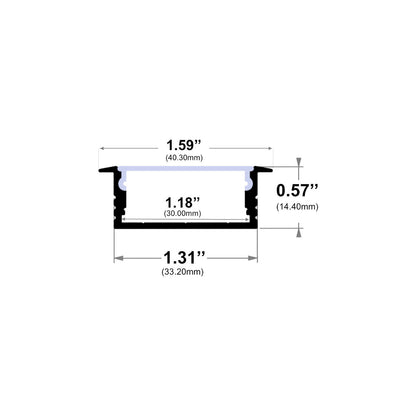 J1932 - Recessed LED Channel