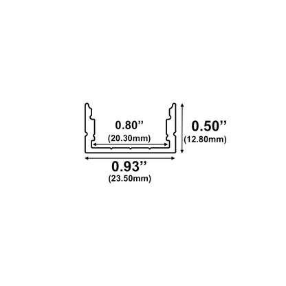 J1951 - Surface Mount LED Channel