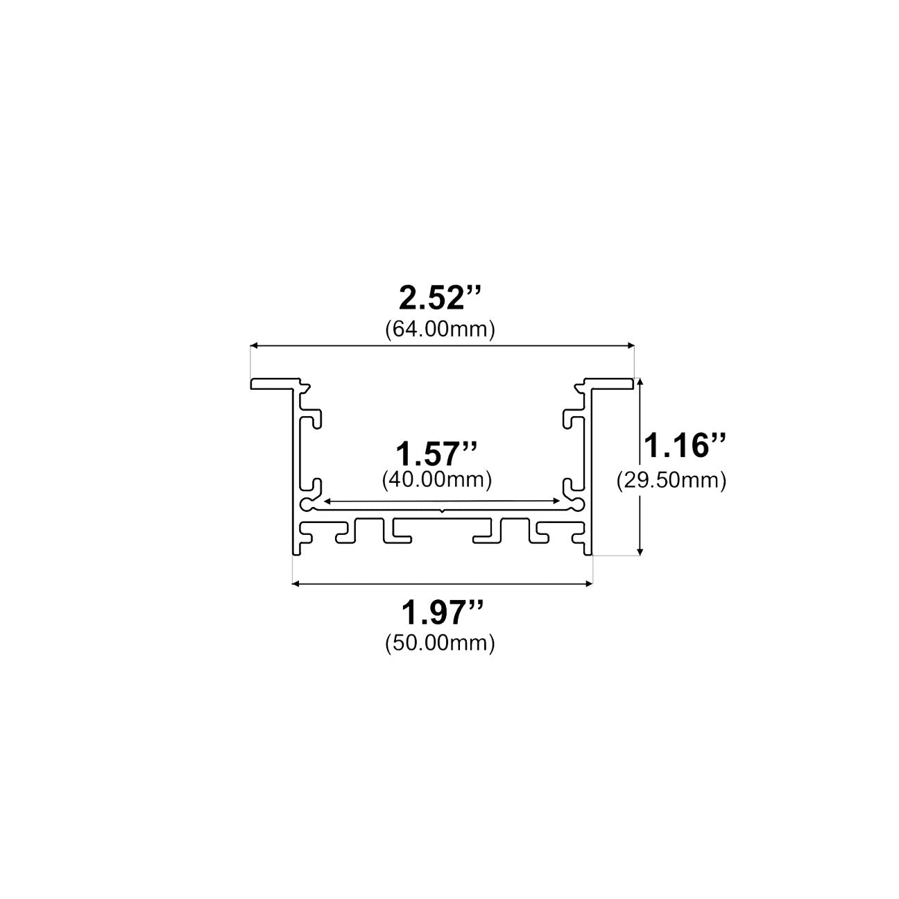 J450 - Recessed LED Channel