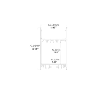 J560 - Surface or Suspended Mount LED Channel