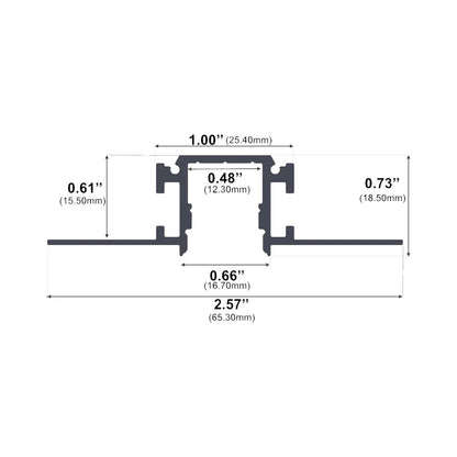 J615 - Recessed LED Channel