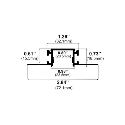 J620 - Recessed LED Channel