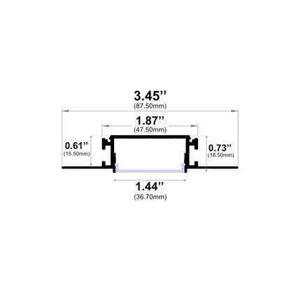 J635 - Recessed LED Channel