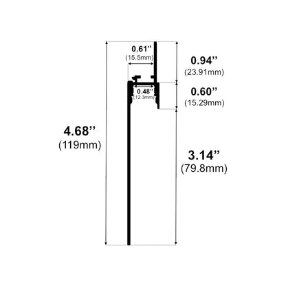 J650 - Recessed LED Channel