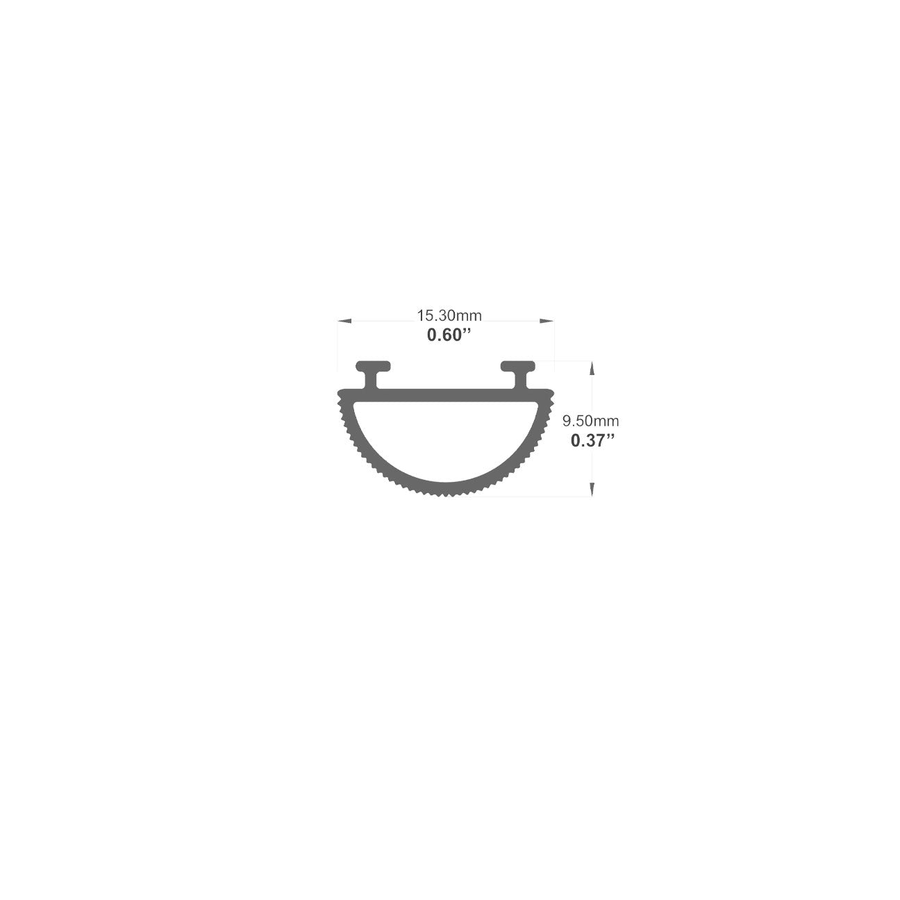 J956 - Round LED Channel