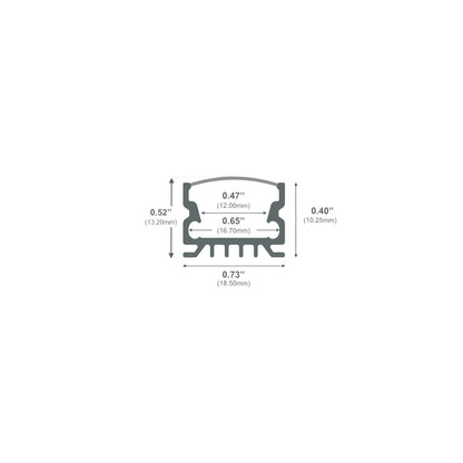 J967F - Surface Mount LED Channel