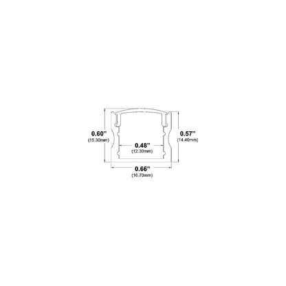 J971B - Surface Mount LED Channel