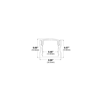 J971 - Surface Mount LED Channel