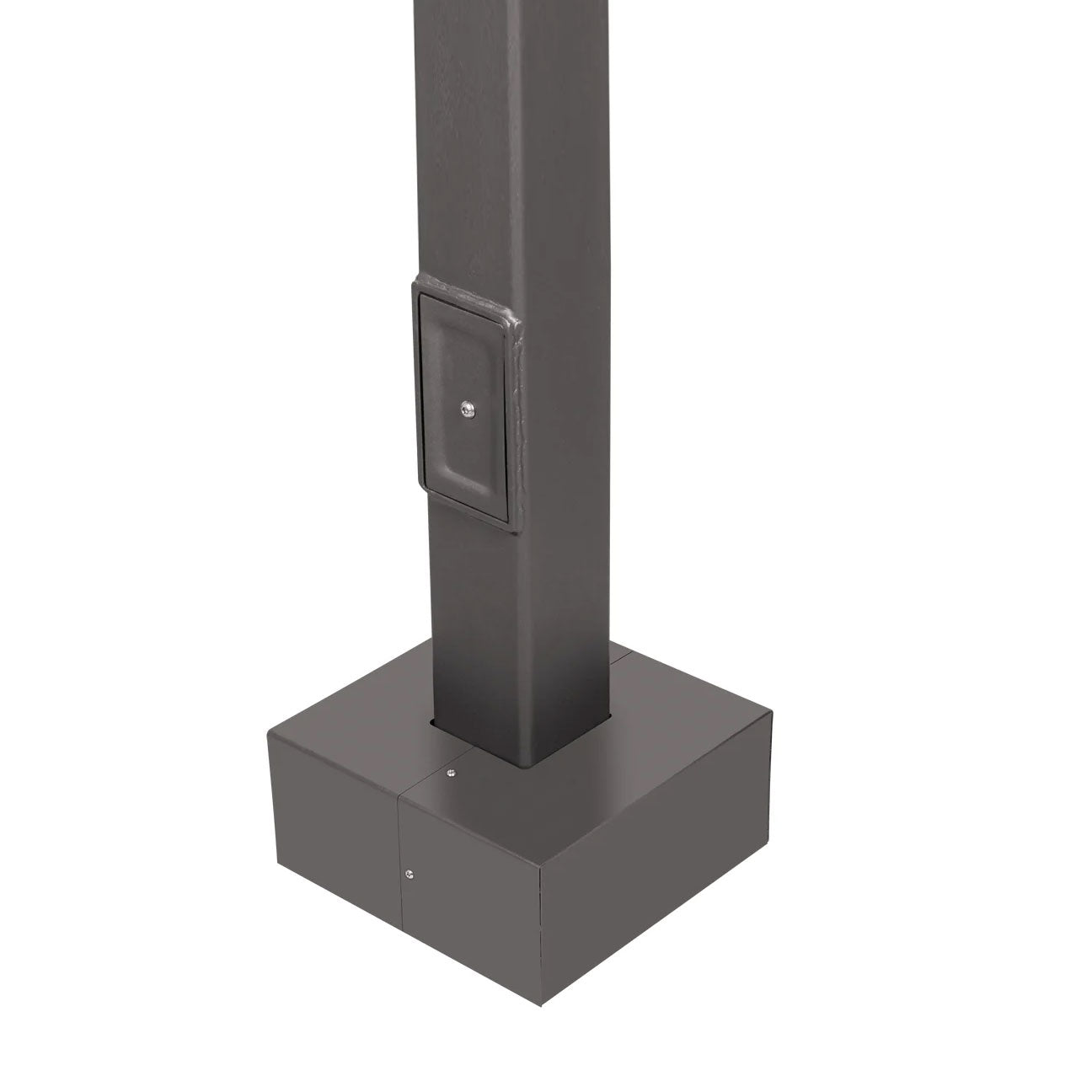 Square Steel Light Pole - 4in