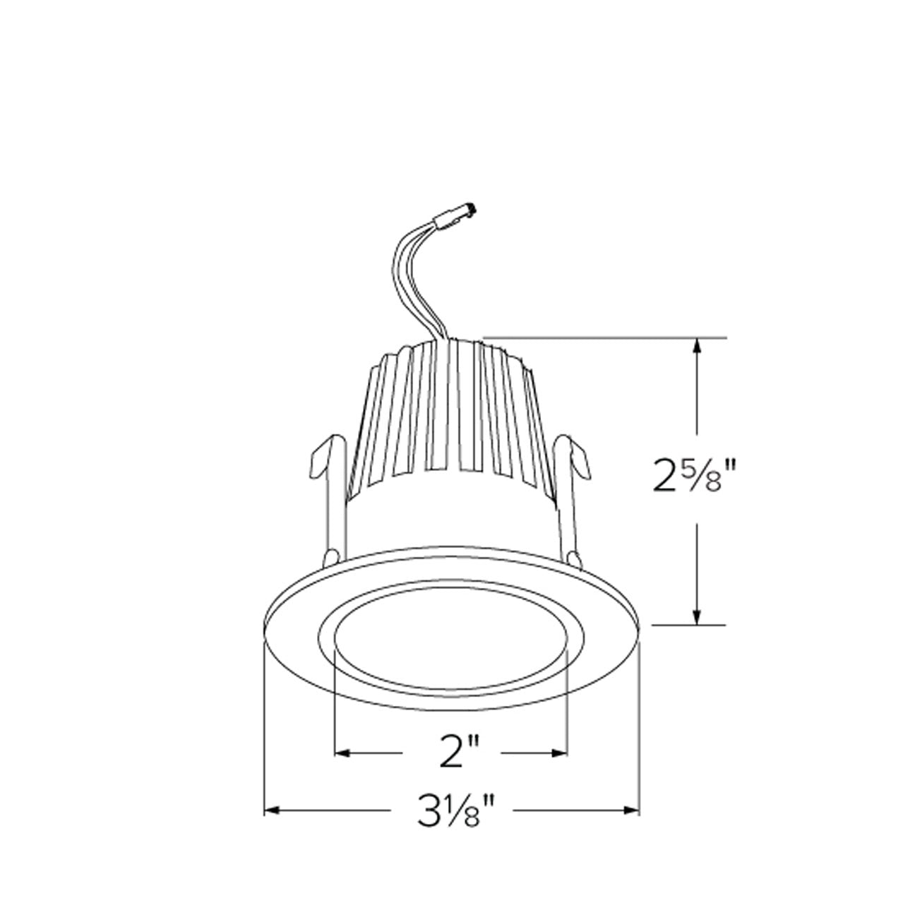 2" Round LED Reflector Light Engine