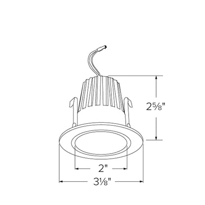 2" Round LED Reflector Light Engine