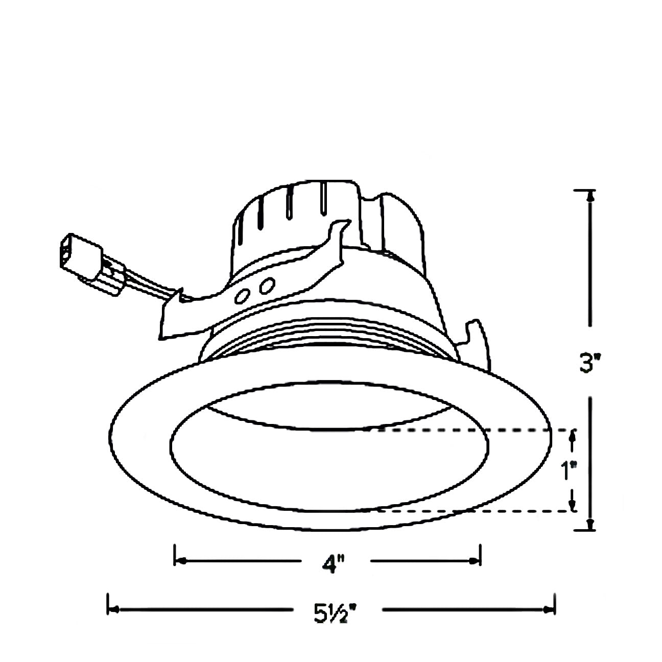 4" Round Insert - 1000L