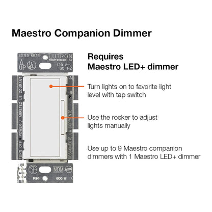 Maestro Companion Dimmer