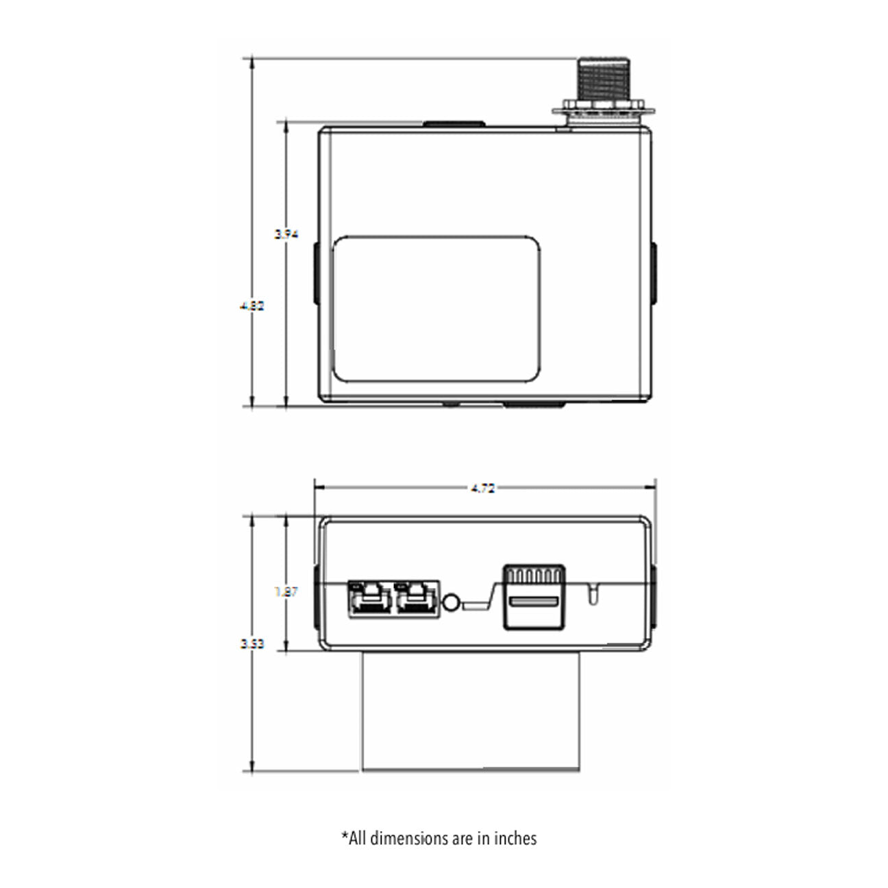 nLight®  Wired Phase Adaptive Dimmer - NPP PCD EFP ER