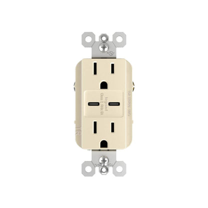 Receptacle: USB C/C, TR, 15A