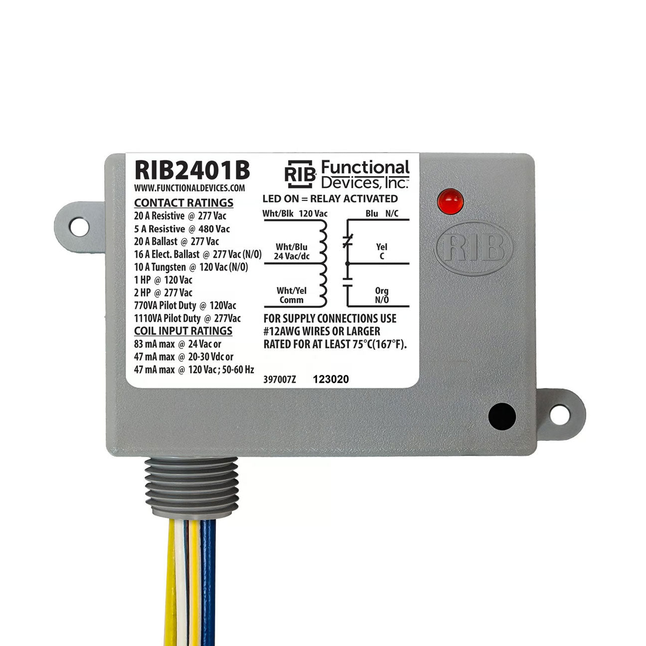 Control Relay RIB2401B