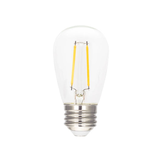 LED Filament Bulb: 120V, 1W, 25pack