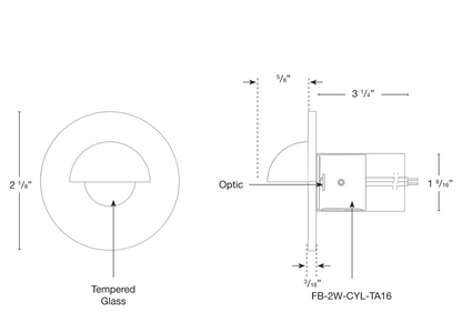 2" Decorative Recessed Accent Light