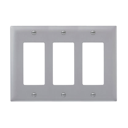 Wall Plate: 3G Decora