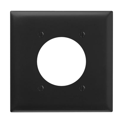 Wall Plate: 2G 250V Receptacle