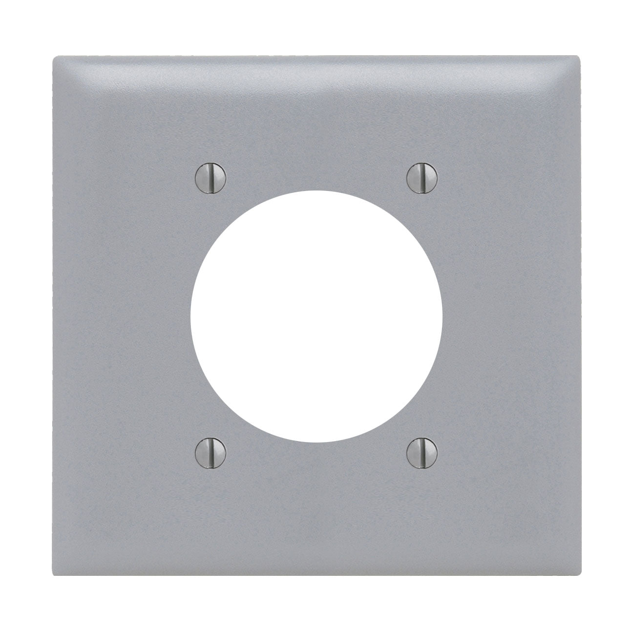 Wall Plate: 2G 250V Receptacle