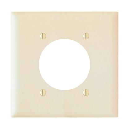 Wall Plate: 2G 250V Receptacle