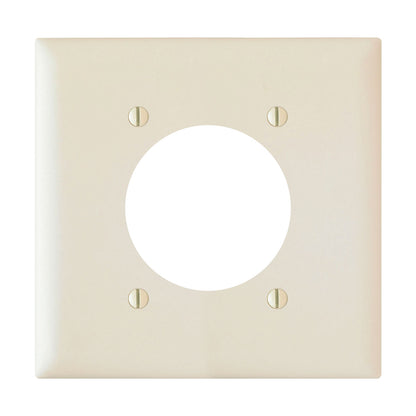 Wall Plate: 2G 250V Receptacle