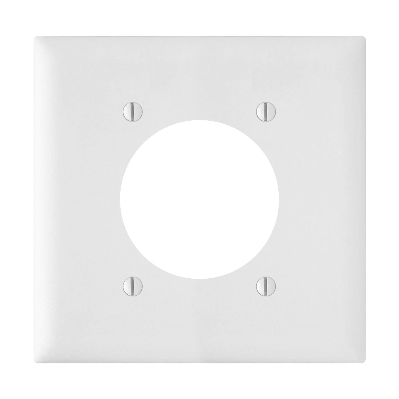 Wall Plate: 2G 250V Receptacle